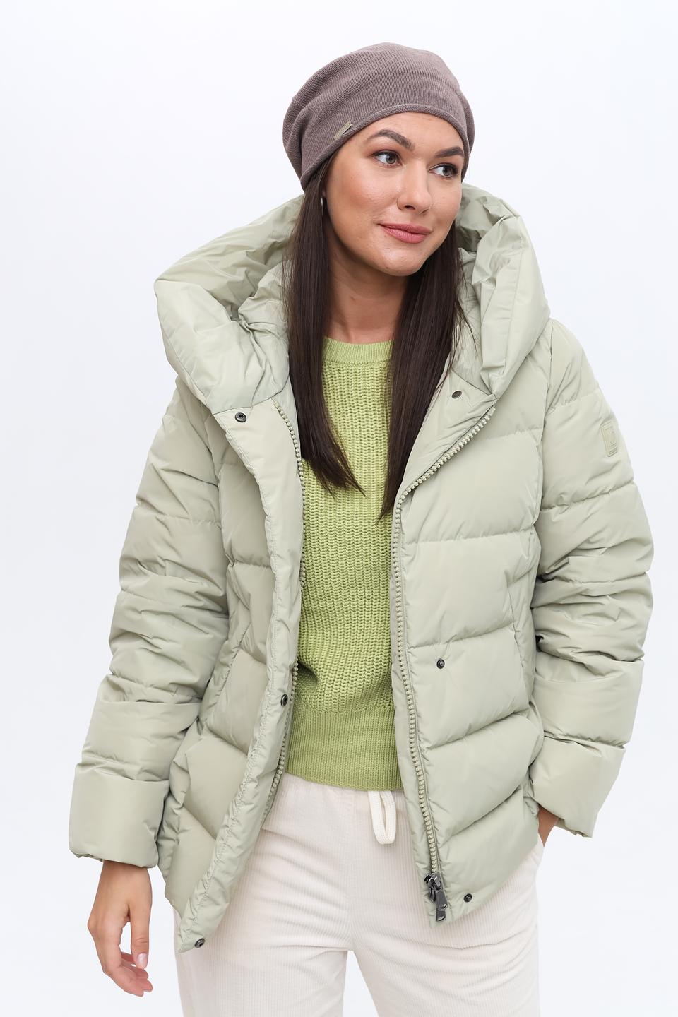 Шапка Seeberger вязаная серая