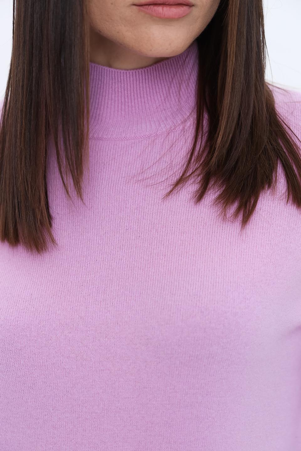 Водолазка Repeat кашемир лавандовый