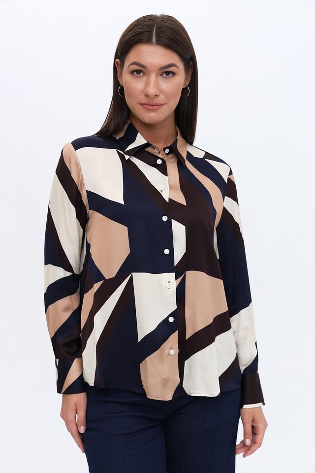 Рубашка Seidensticker геометрия