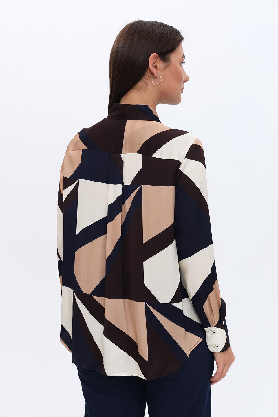 Рубашка Seidensticker геометрия