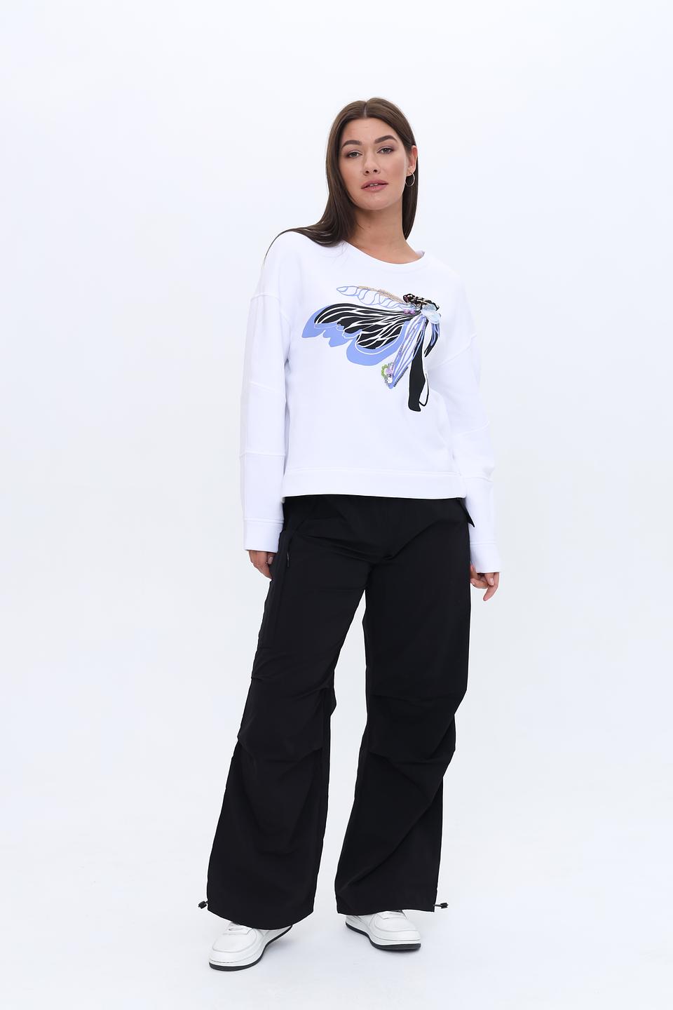 Пуловер Sportalm с принтом