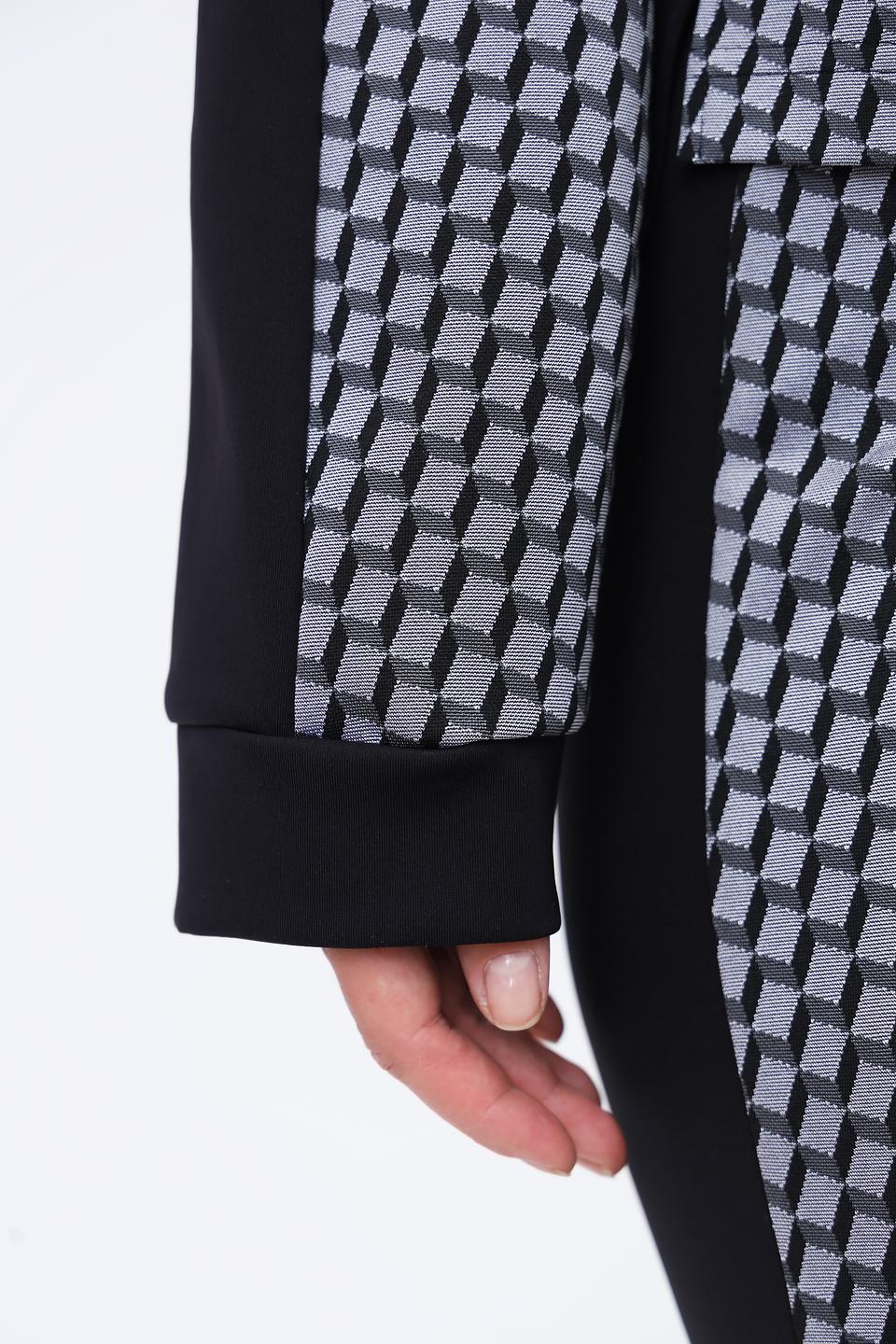 Пуловер Ulli Ehrlich Sportalm с принтом чёрный