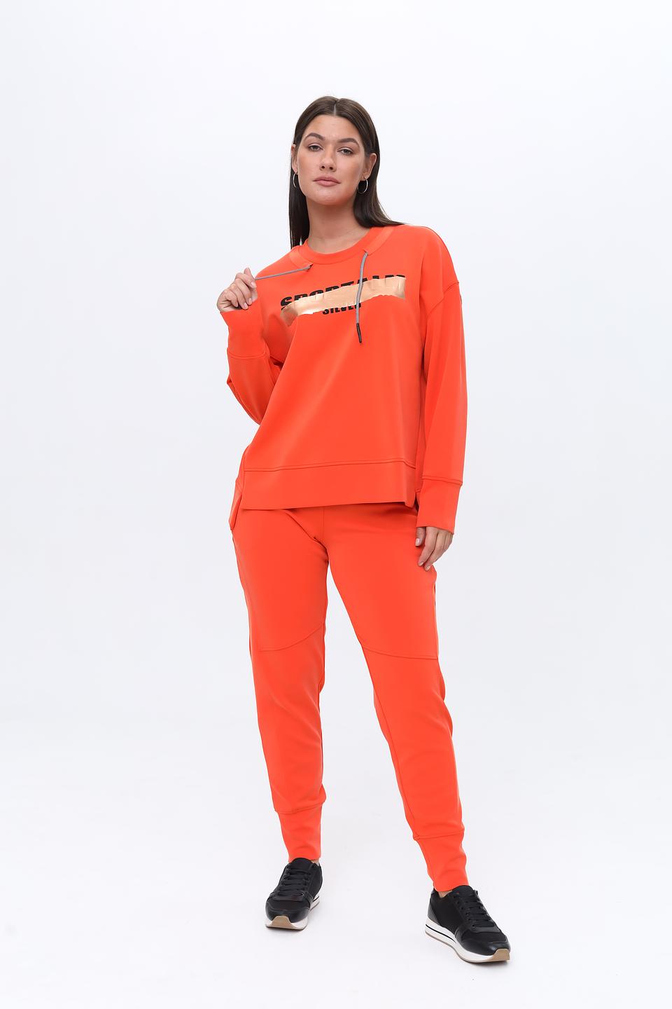 Пуловер Ulli Ehrlich Sportalm оранжевый