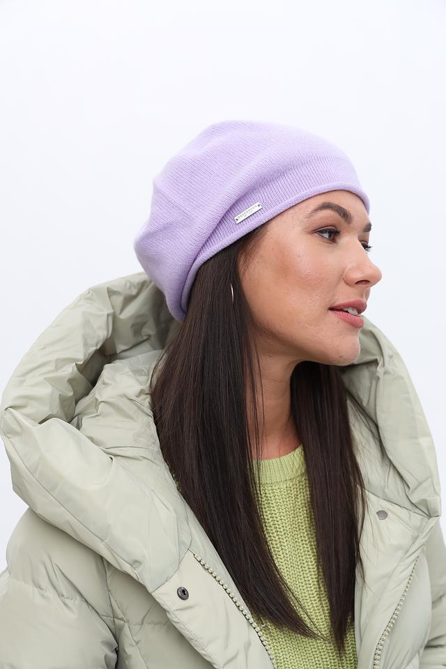 Шапка Seeberger кашемир лавандовый