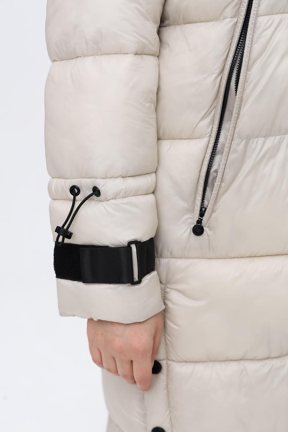 Пальто Frieda and Freddies стеганое бежевое