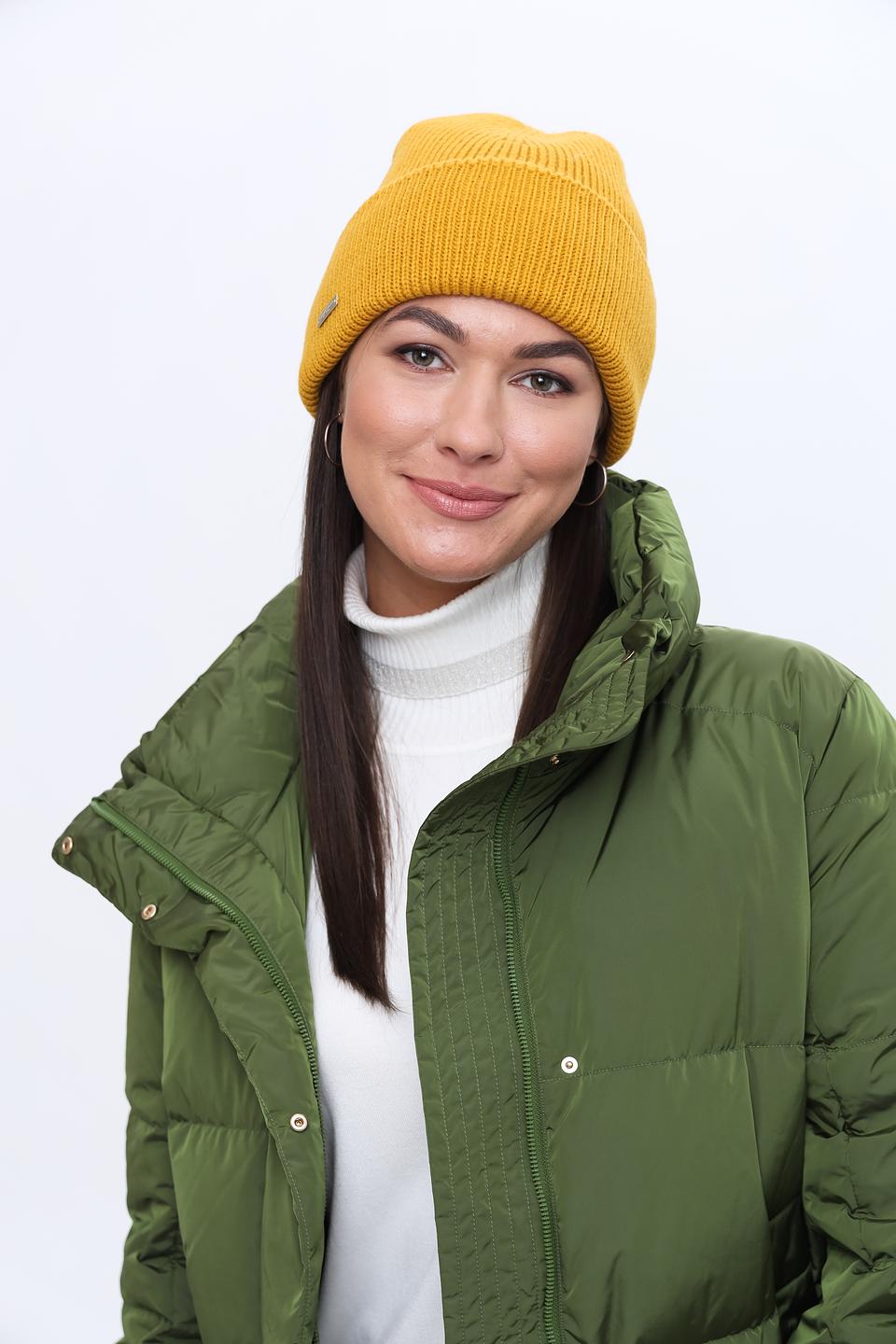 Шапка Seeberger горчичная