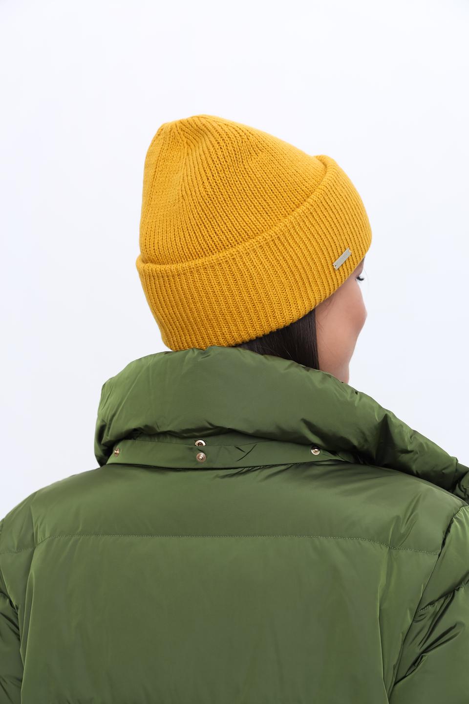 Шапка Seeberger горчичная