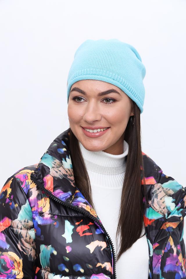 Шапка Seeberger голубая