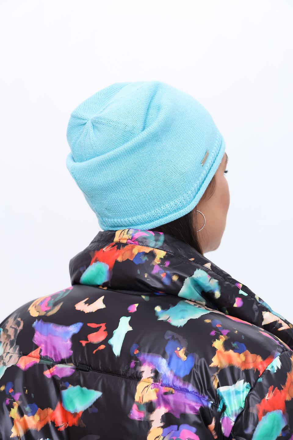 Шапка Seeberger голубая