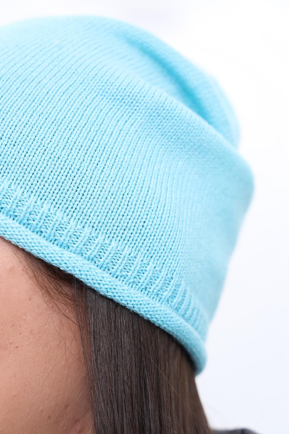 Шапка Seeberger голубая