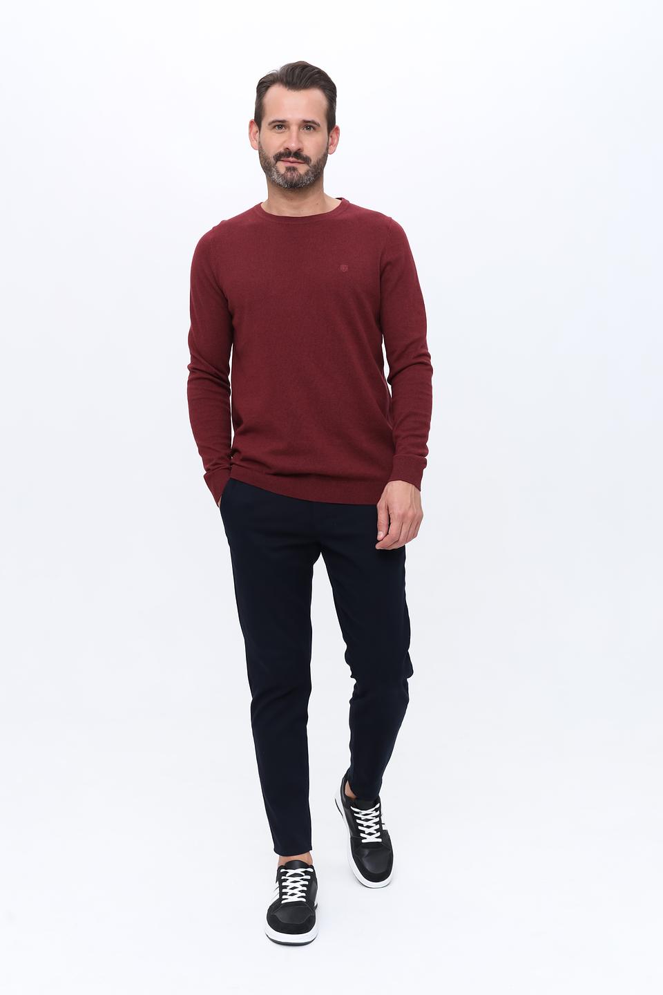 Джемпер Basefield бордовый