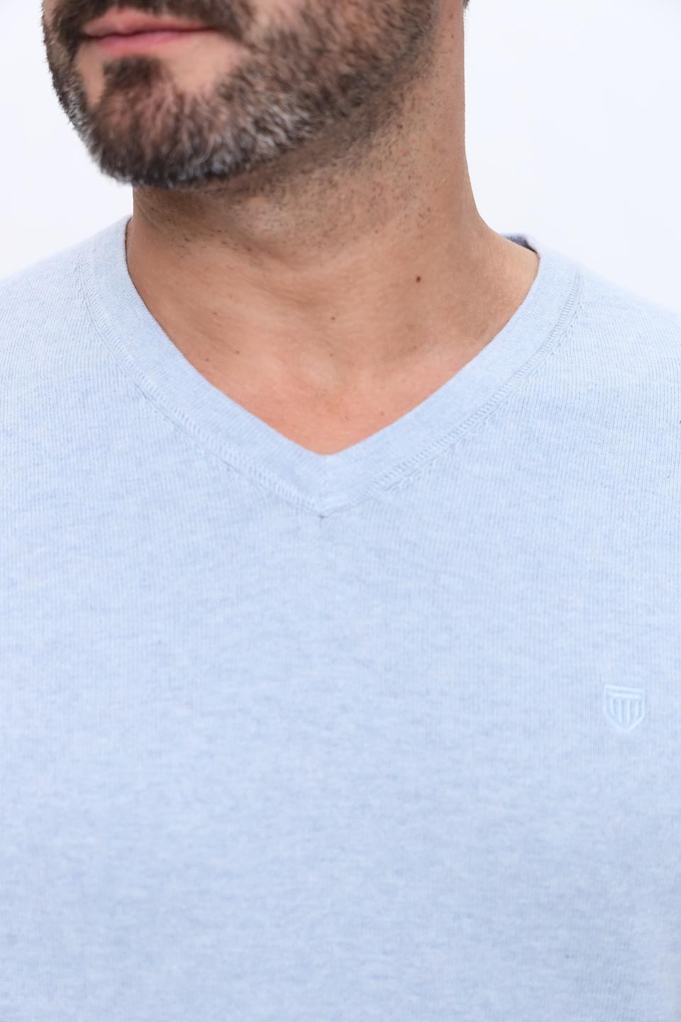 Джемпер Basefield V-neck голубой