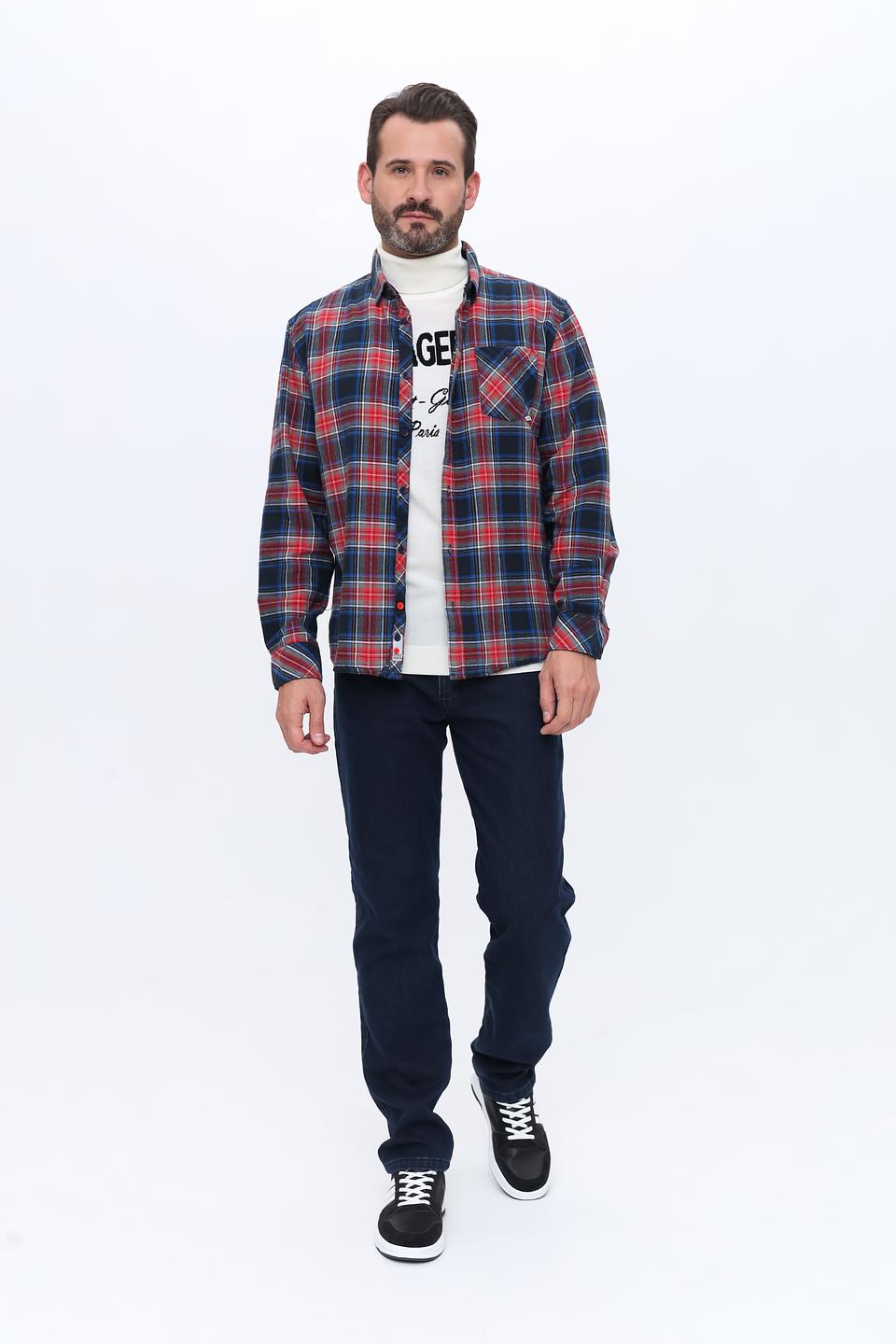 Рубашка Time Zone в клетку