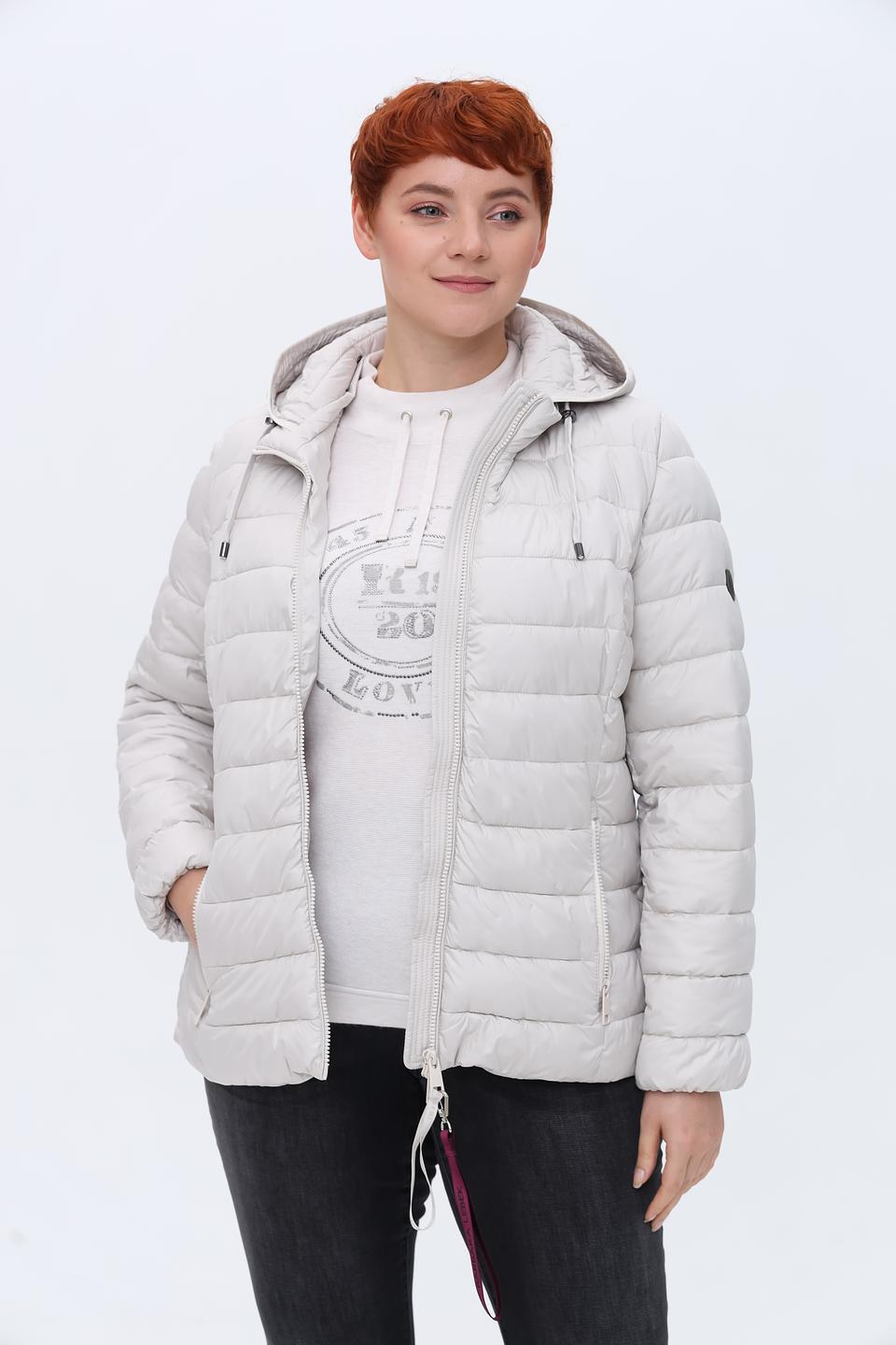 Куртка Lebek стеганая серая