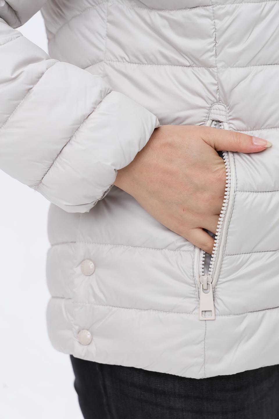 Куртка Lebek стеганая серая