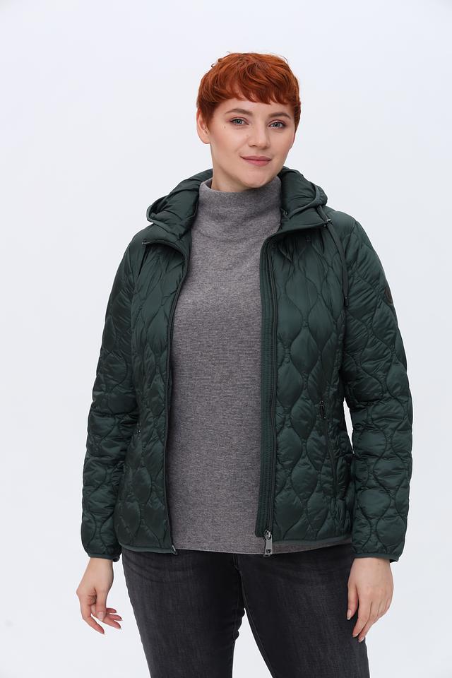 Куртка Lebek стеганая зеленая