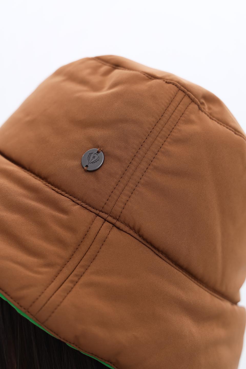 Шапка Fraas двухсторонняя коричневая