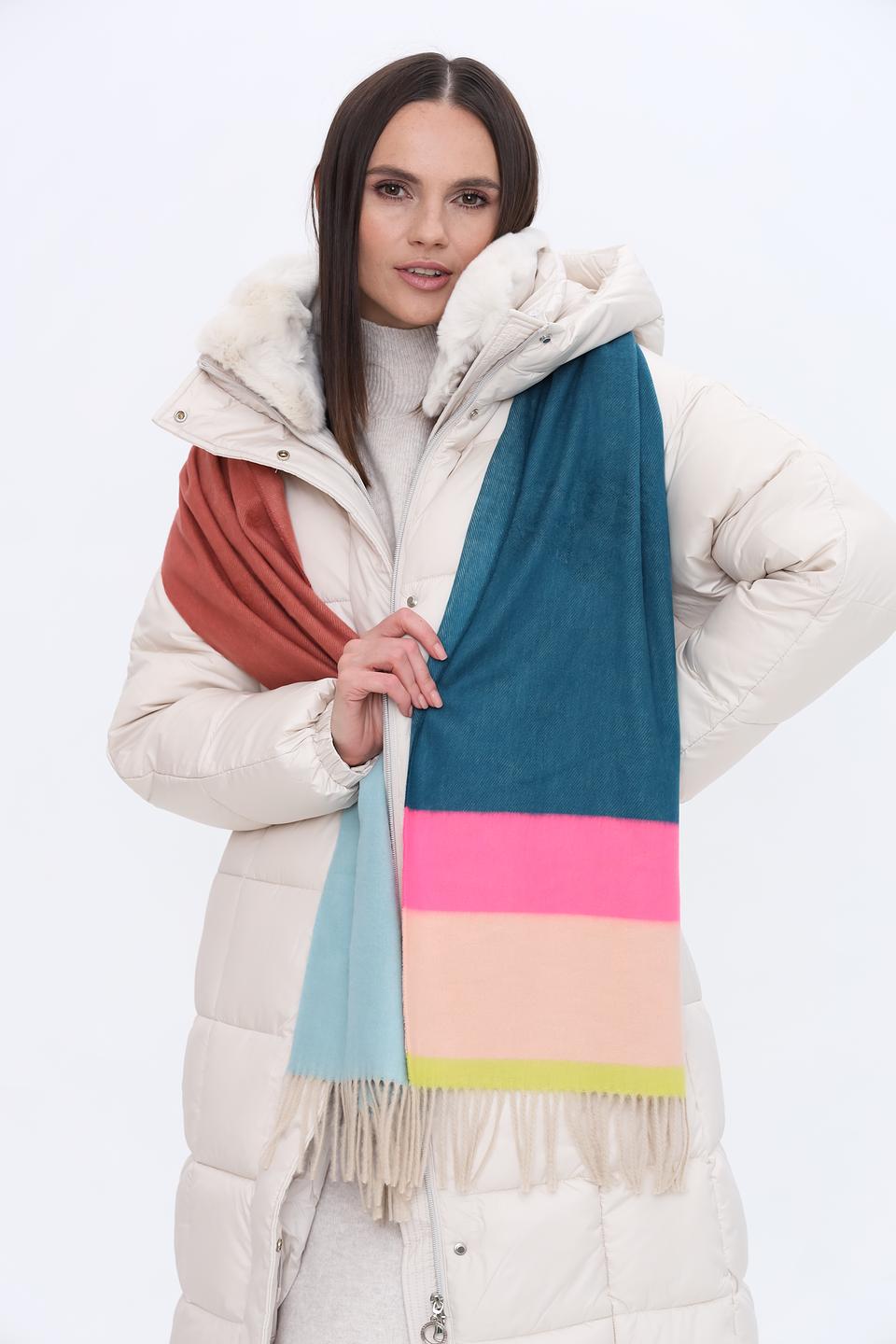 Шарф Fraas разноцветный