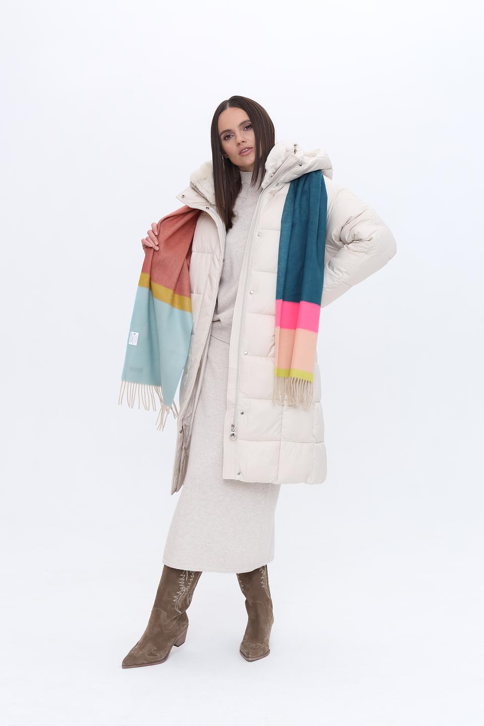 Шарф Fraas разноцветный