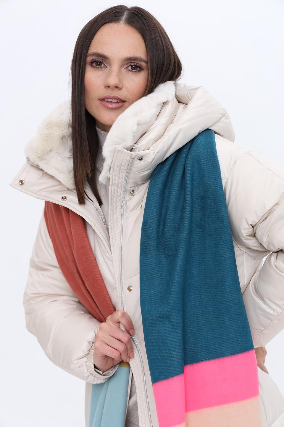 Шарф Fraas разноцветный