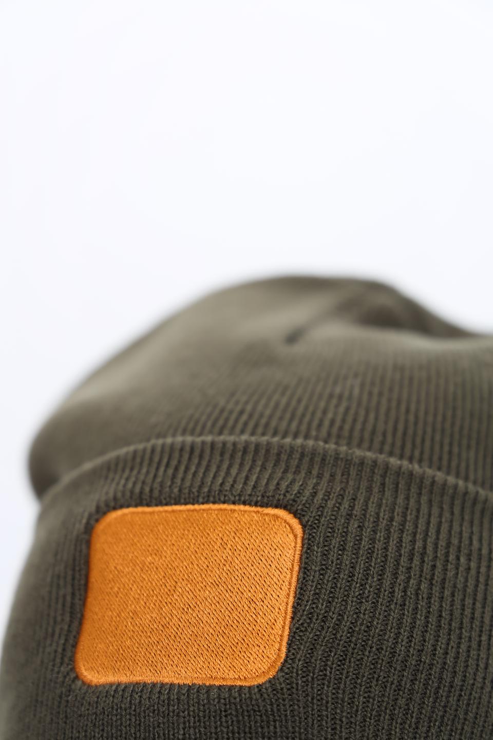 Шапка Fraas хаки с нашивкой