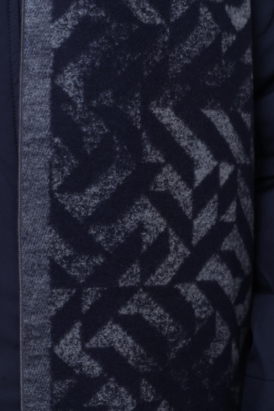 Шарф Bugatti ACC с геометрическим рисунком