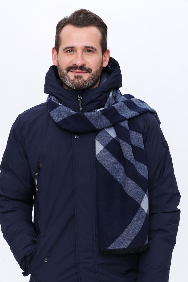 Шарф Bugatti ACC в клетку