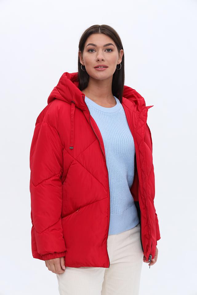 Куртка White Label стеганая красная
