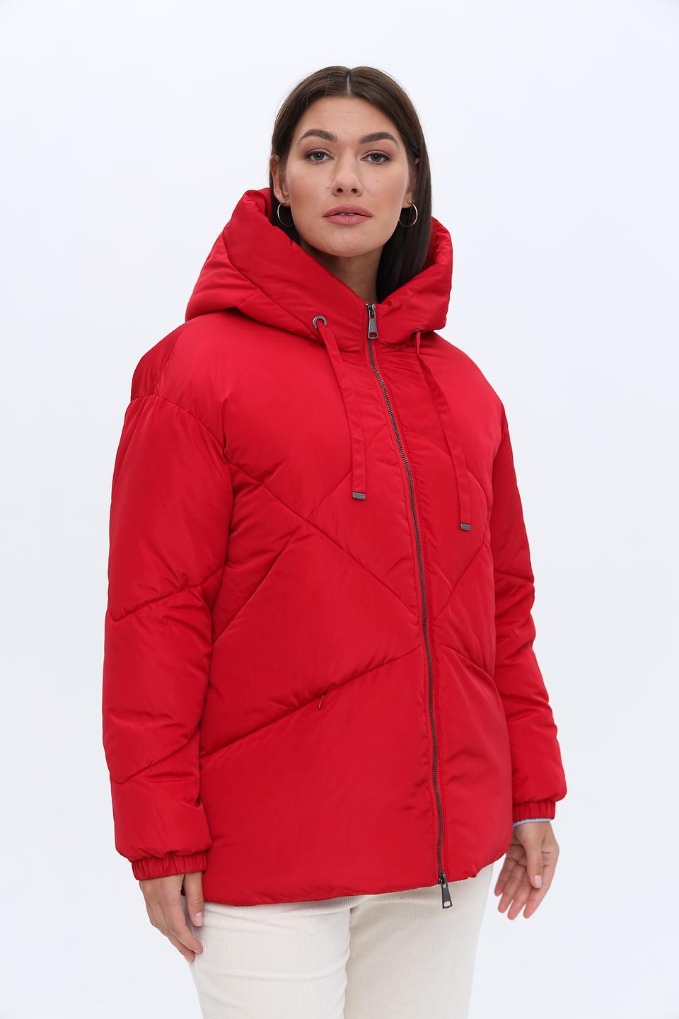 Куртка White Label стеганая красная
