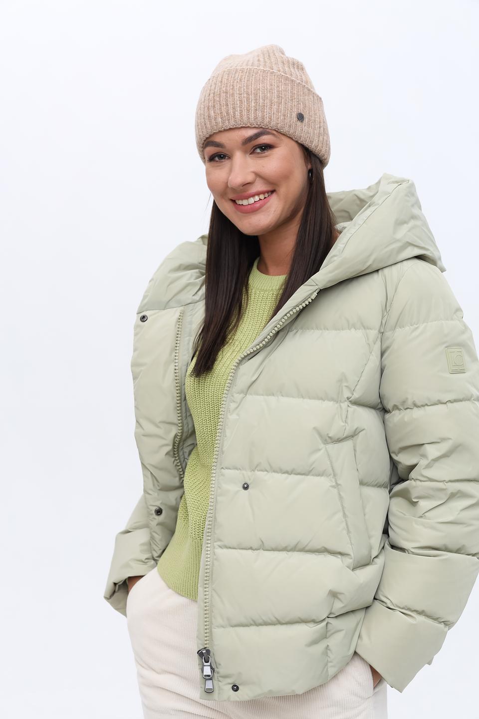 Шапка Fraas вязаная бежевая