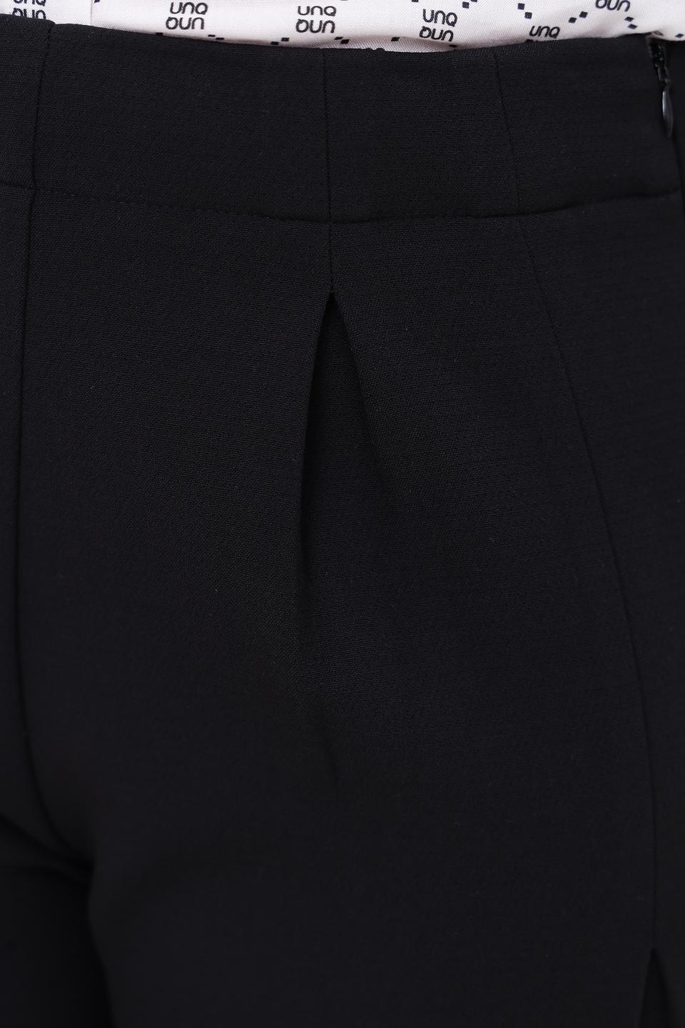 Брюки UNQ палаццо чёрные