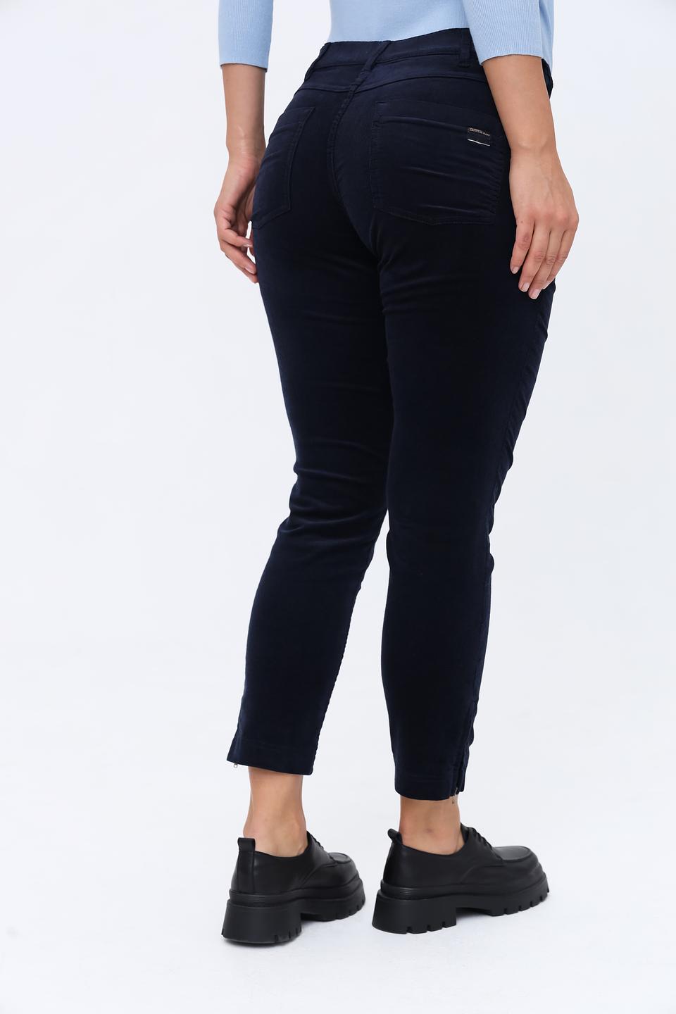 Брюки вельветовые Zerres темно-синие