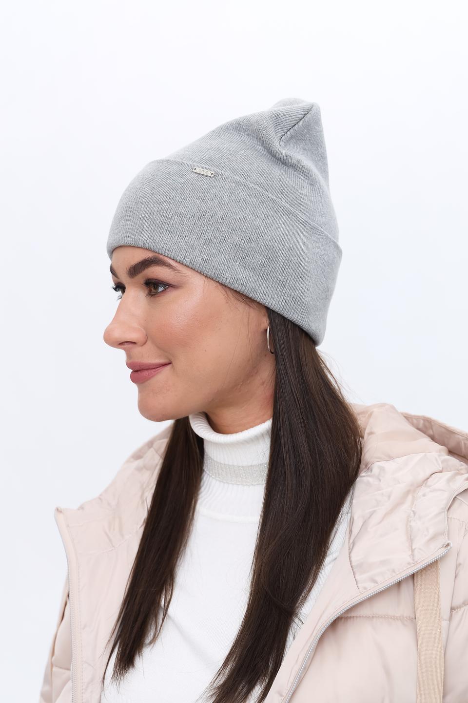 Шапка Adel серая