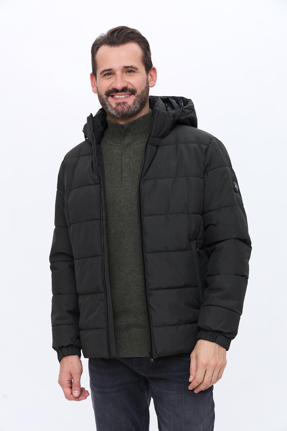 Куртка Granchio чёрная стеганая