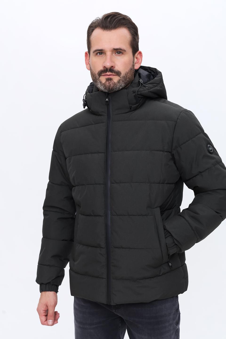 Куртка Granchio чёрная стеганая