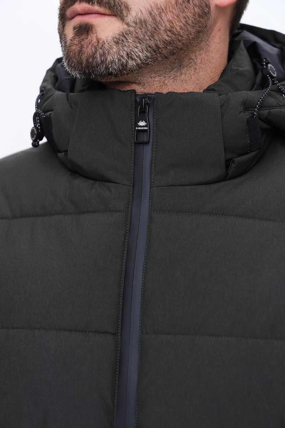 Куртка Granchio чёрная стеганая