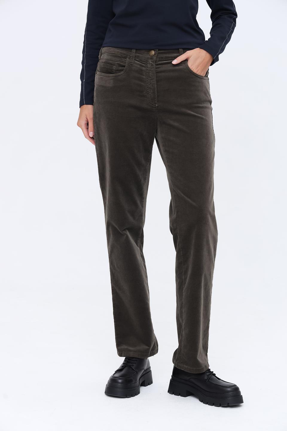 Брюки вельветовые Zerres хаки