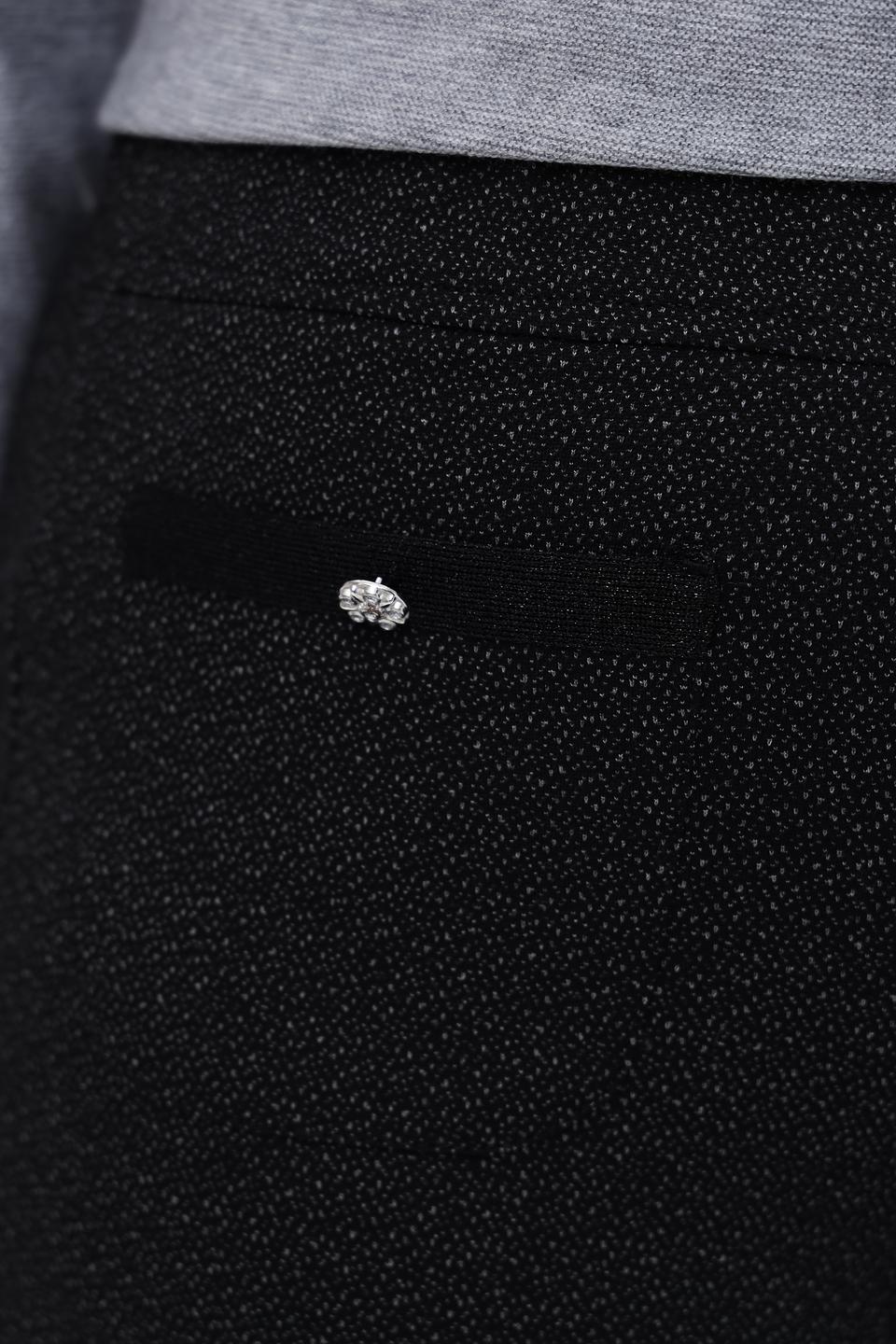 Брюки Zerres чёрные с декоративными элементами