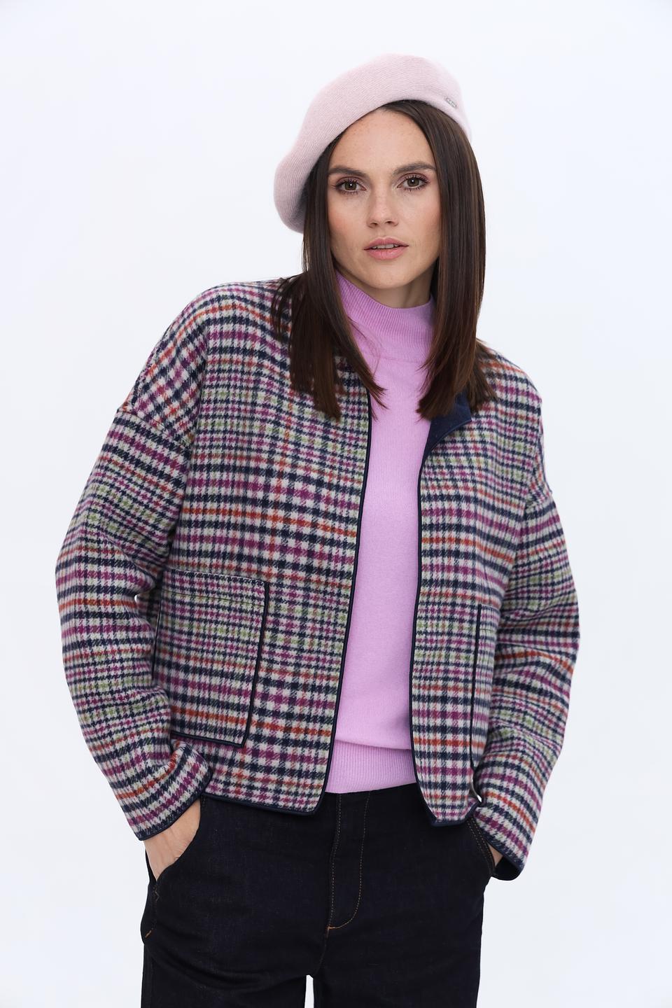 Берет Marhatter пудровый