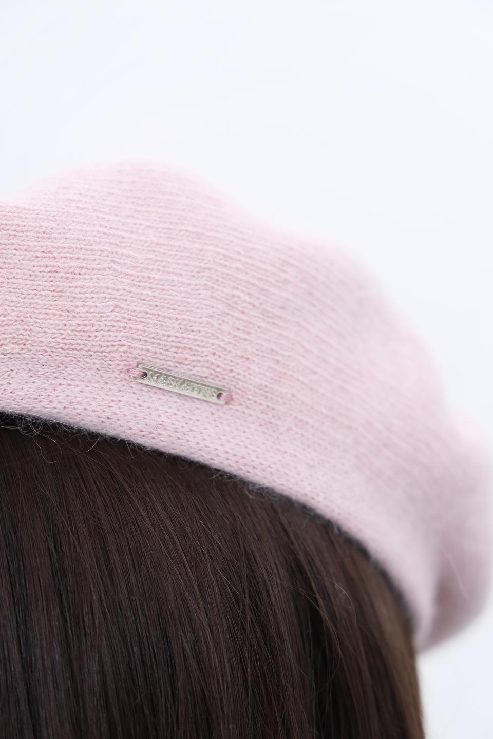 Берет Marhatter пудровый