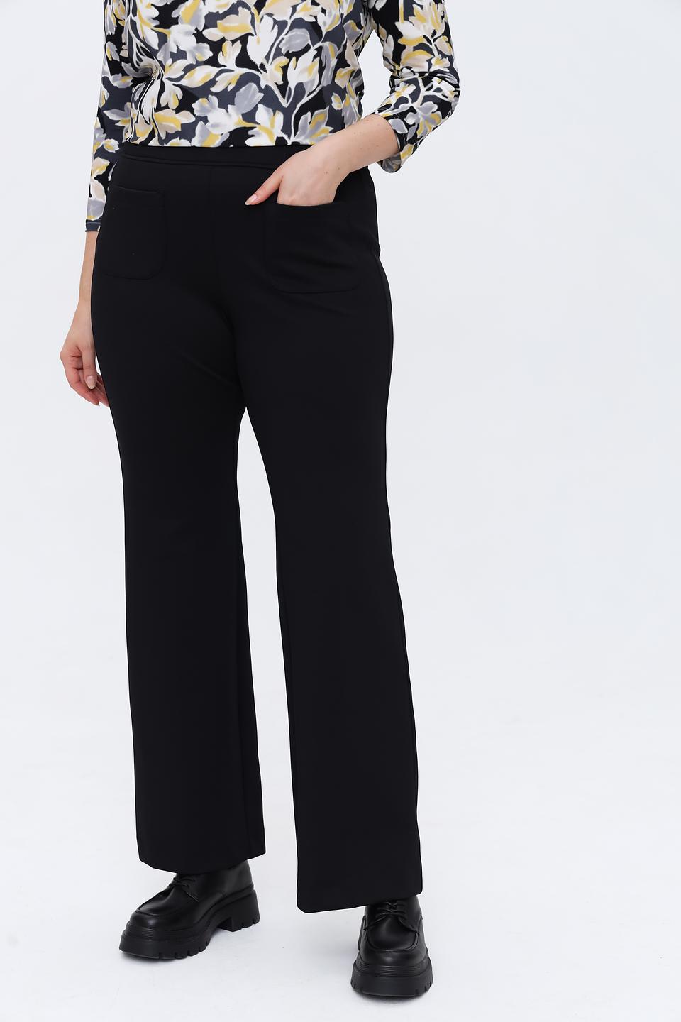 Брюки Zerres палаццо чёрные