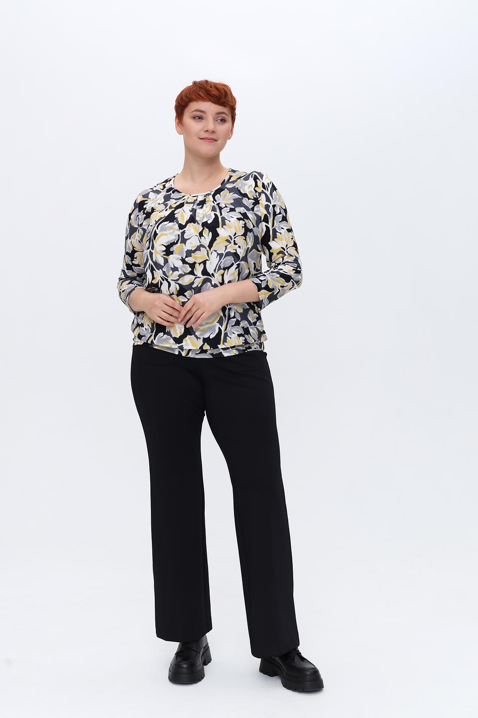 Брюки Zerres палаццо чёрные