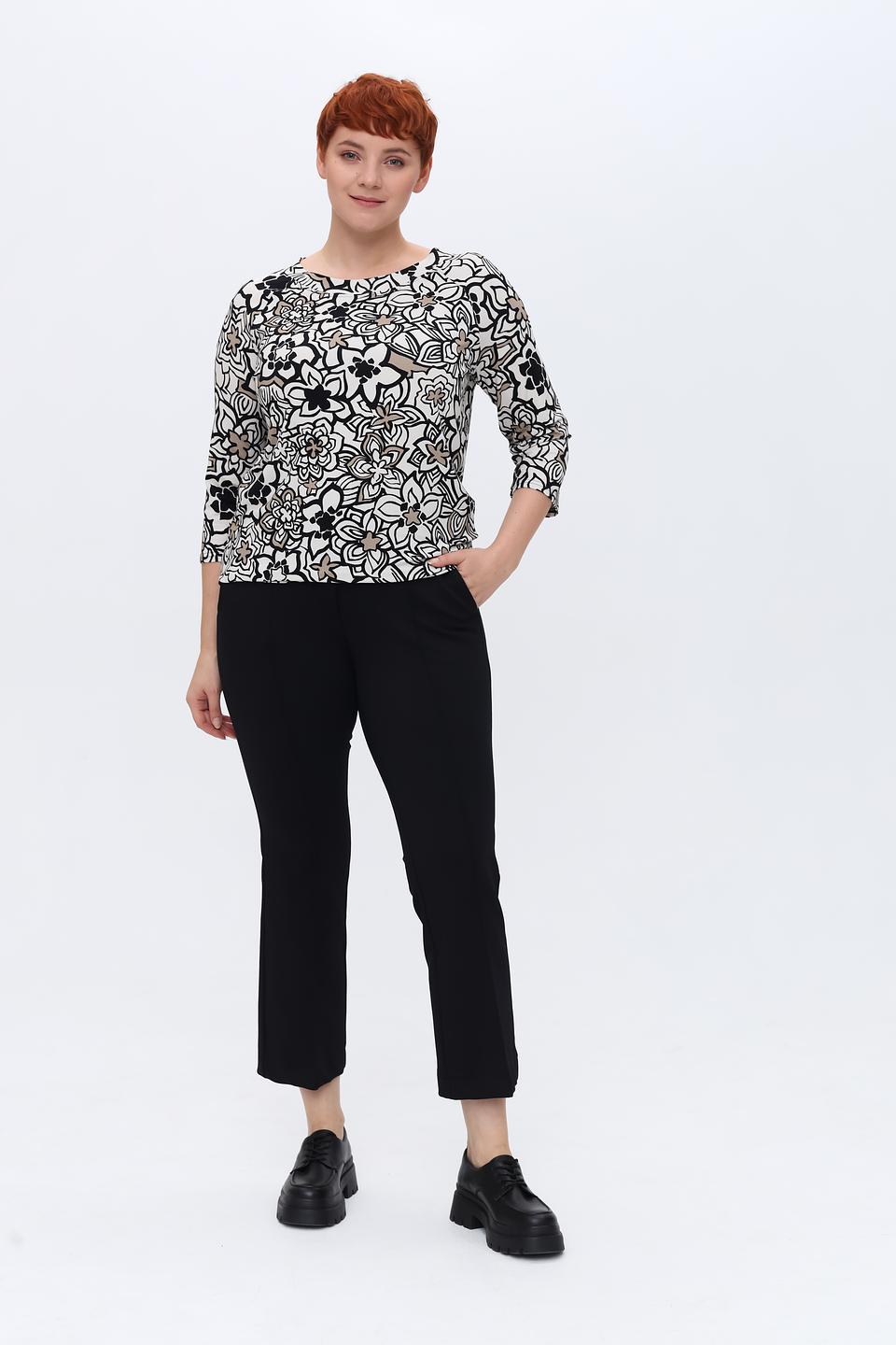 Брюки Zerres чёрные прямые