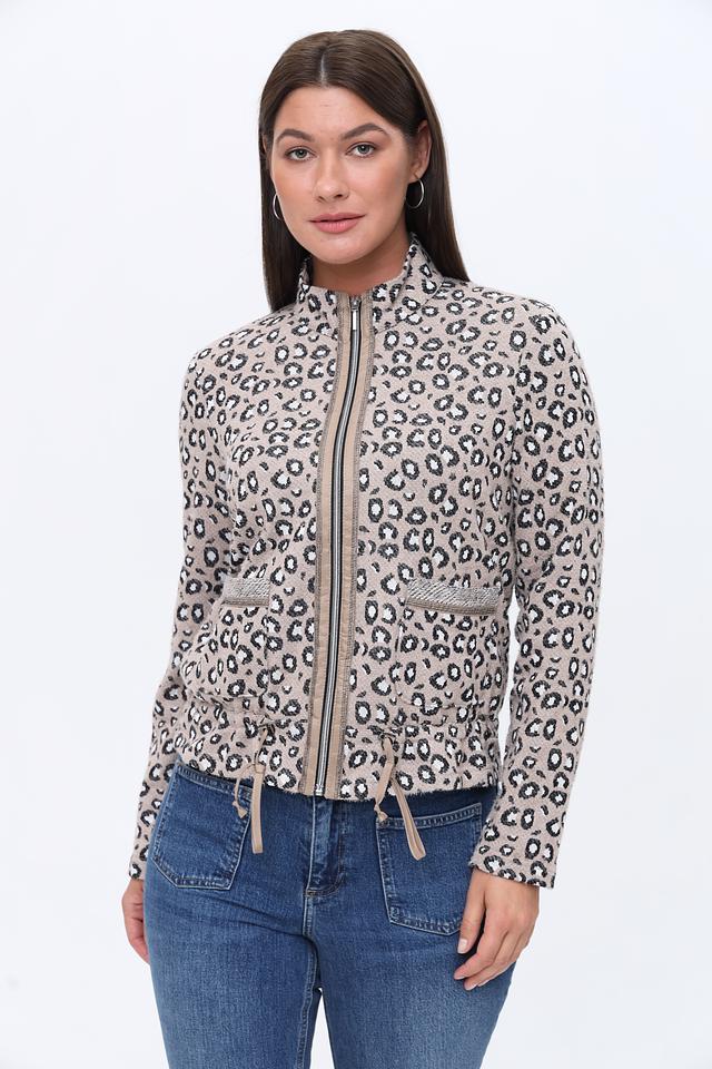 Жакет SE Stenau с леопардовым принтом