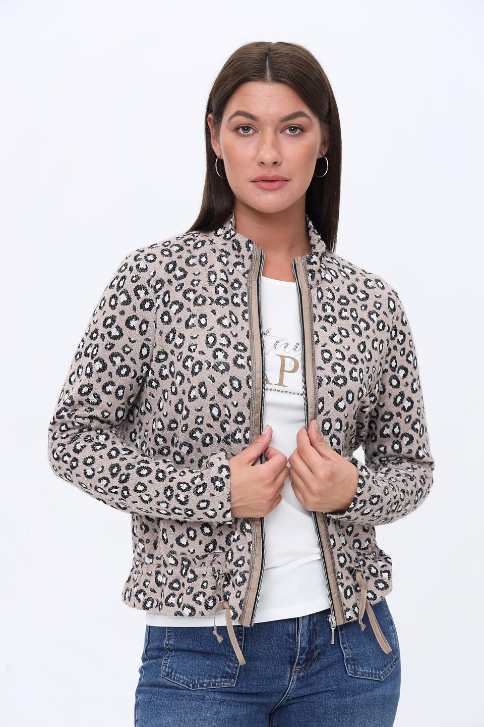 Жакет SE Stenau с леопардовым принтом