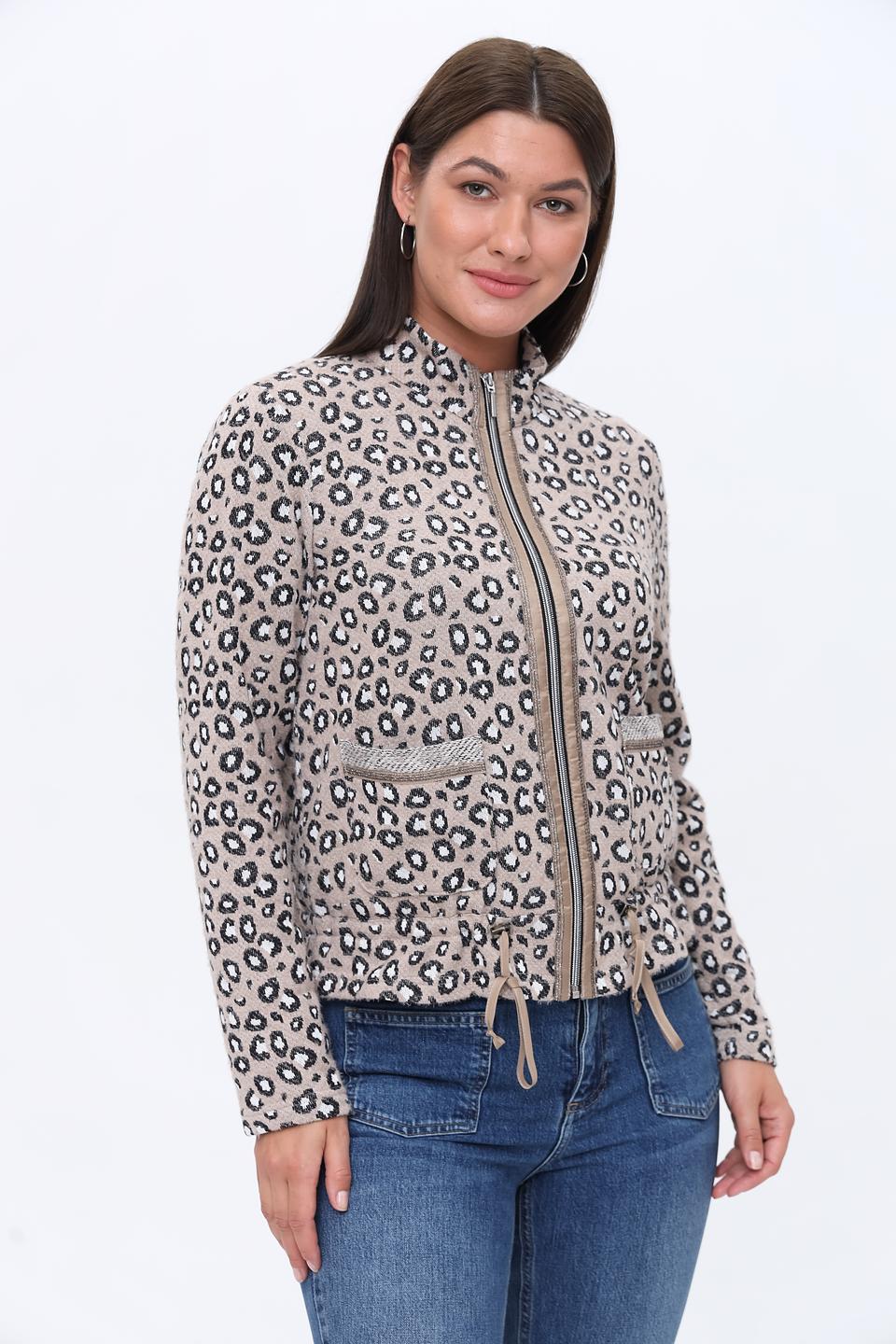 Жакет SE Stenau с леопардовым принтом