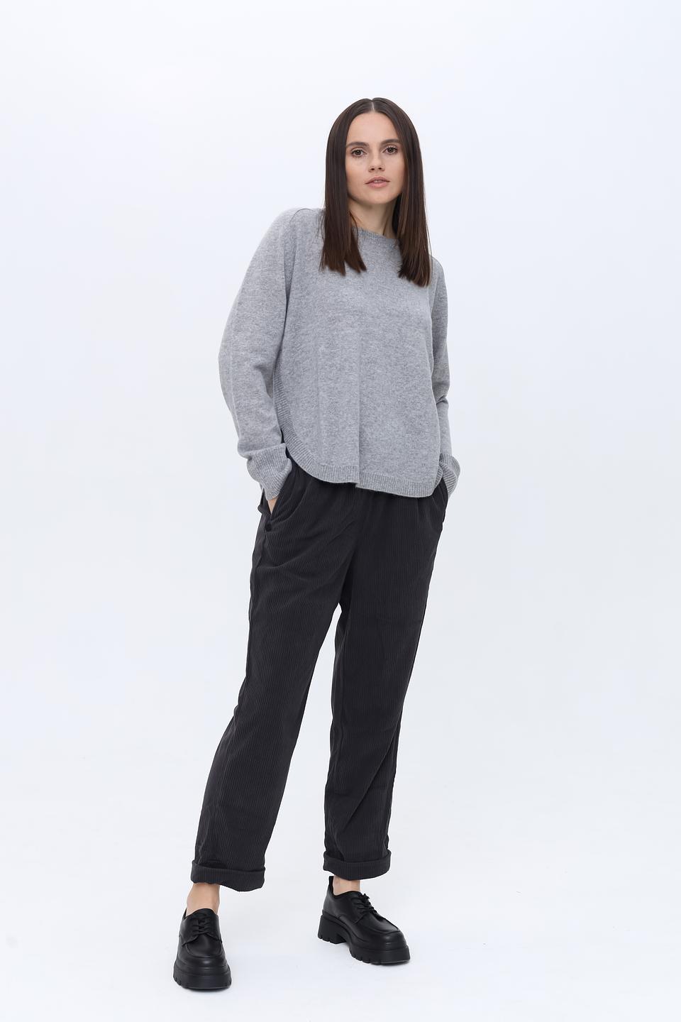 Брюки Zhrill чёрные в полоску