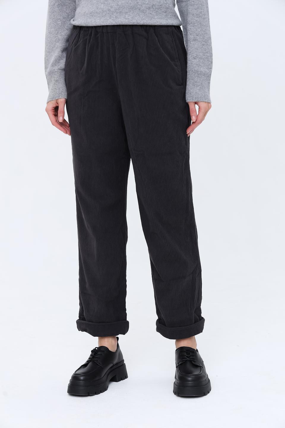 Брюки Zhrill чёрные в полоску