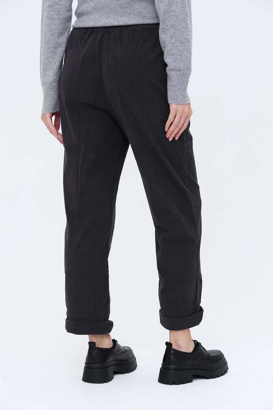 Брюки Zhrill чёрные в полоску