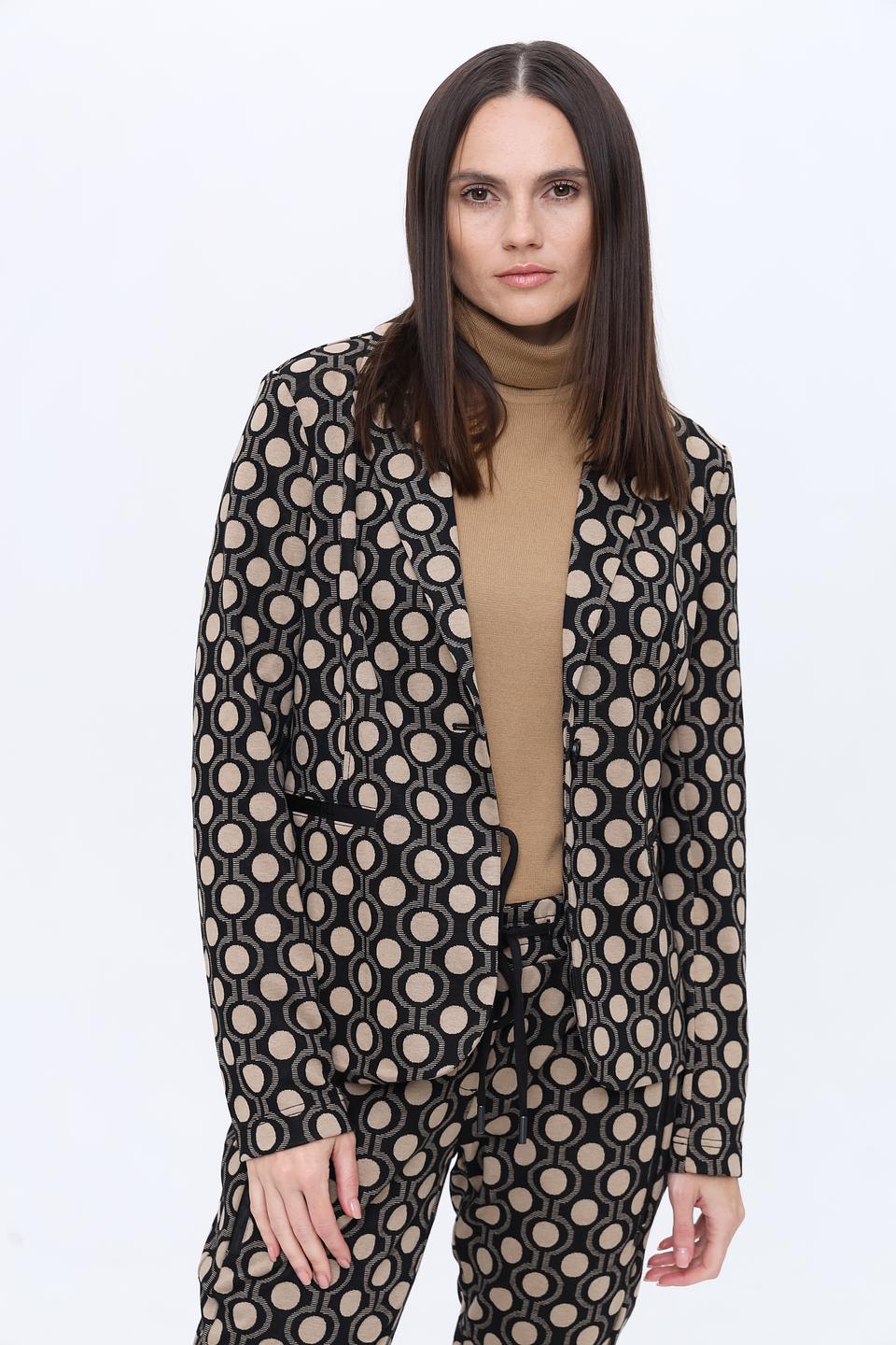 Жакет Zhrill в геопринт